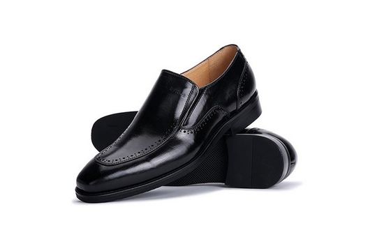 Slip On Brogue Uomo abito in pelle Scarpe Loafers Crocodile Modello Per Ufficio