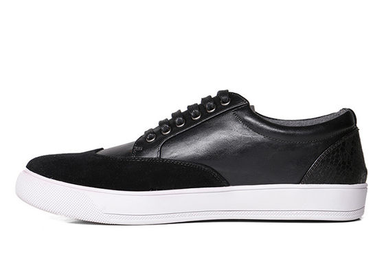 Mesh Linling Walking Lace Up uomini scarpe a suola piatta scarpe casual Scarpe da ginnastica PU superiore