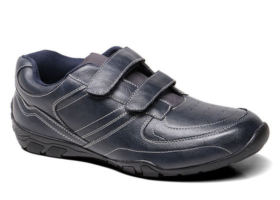 Scarpe da sport maschili durevoli, scarpe da camminata velcro maschili casual, scarpe a pizzo.