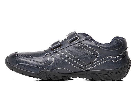 Scarpe da sport maschili durevoli, scarpe da camminata velcro maschili casual, scarpe a pizzo.