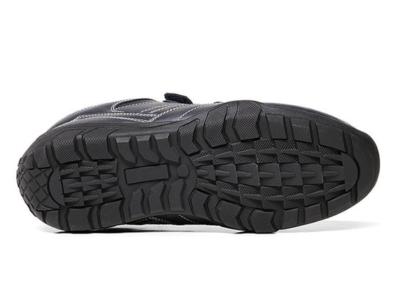 Scarpe da sport maschili durevoli, scarpe da camminata velcro maschili casual, scarpe a pizzo.
