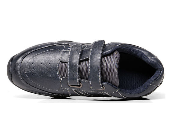 Scarpe da sport maschili durevoli, scarpe da camminata velcro maschili casual, scarpe a pizzo.