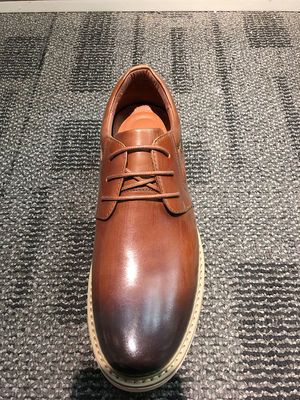 Stivali di pelle casual da uomo, scarpe casual da uomo nere.