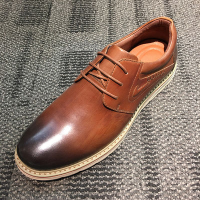 Stivali di pelle casual da uomo, scarpe casual da uomo nere.