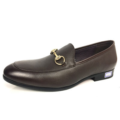 Slip On Comodo Barca Pu Uomo Scarpe di cuoio marrone Primavera / Estate / Stagione Autunno
