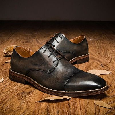 Indisponibile abito da sposa da uomo Scarpe a lacci a tacco piatto Scarpe a righe