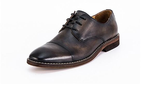 Indisponibile abito da sposa da uomo Scarpe a lacci a tacco piatto Scarpe a righe