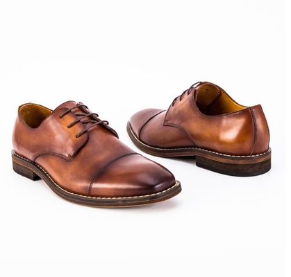 Indisponibile abito da sposa da uomo Scarpe a lacci a tacco piatto Scarpe a righe