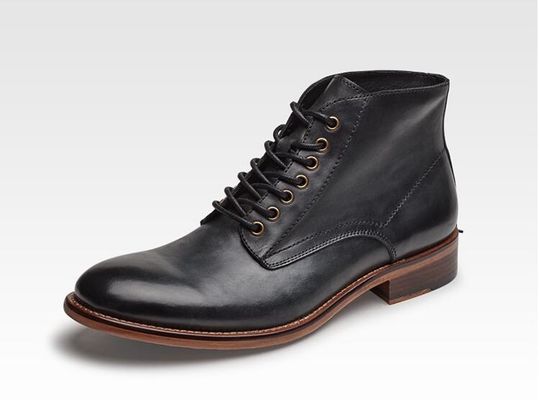 Giubbotti in pelle da uomo Inverno Autunno Giubbotti in pelle da uomo Top alto Boots in pelle di cotone - imbottito di peluche
