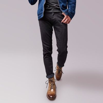 Stivali invernali da uomo suede Desert Fashion Stivali italiani con cerniera laterale