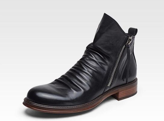 Uomo di colore argento Scarpe da ginnastica in pelle Scarpe da ginnastica a punta rotonda Confortevoli Stile Scarpe da passeggio