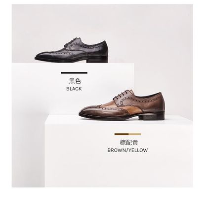 Italian Designer Mens Formal Dress Calzature Classic Formal Oxford Calzature Per Uomini Calzature