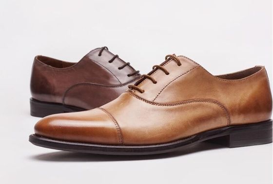 Negozi / Matrimoni Abiti da uomo Scarpe da buoi Pelli da cuoio autentico Lace Up Brogues