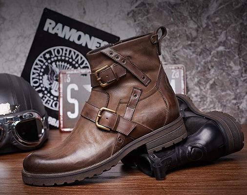 Uomo Chelsea Boots Uomo impermeabile Nero cuoio Lace Up Scarpe da abito