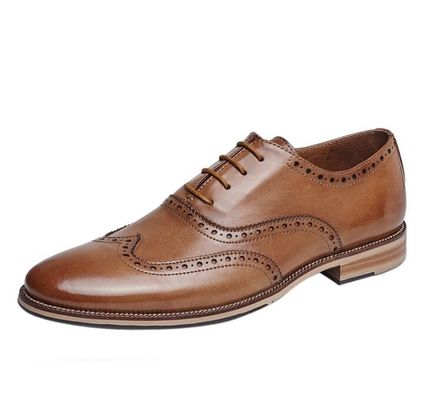 Calzature da sposa personalizzate da uomo in pelle di grano completo Goodyear calzature con giubbotto