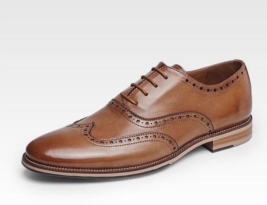 Calzature da sposa personalizzate da uomo in pelle di grano completo Goodyear calzature con giubbotto