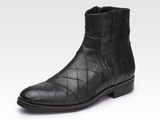 Inverno Classic Calzature da uomo in pelle Casual Normal Size Lace Up Mens Suede Ankle Boots