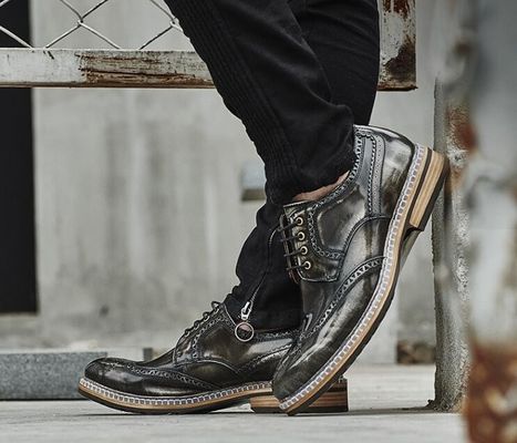Moda Italiana Disegnatori Uomini Abiti Formali Scarpe di Pelle Originali Scarpe da Sposa di Lusso