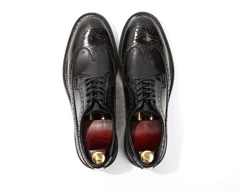 Marca Italiana Scarpe da cuoio da uomo Scarpe piatte Scarpe nere Scarpe da abito