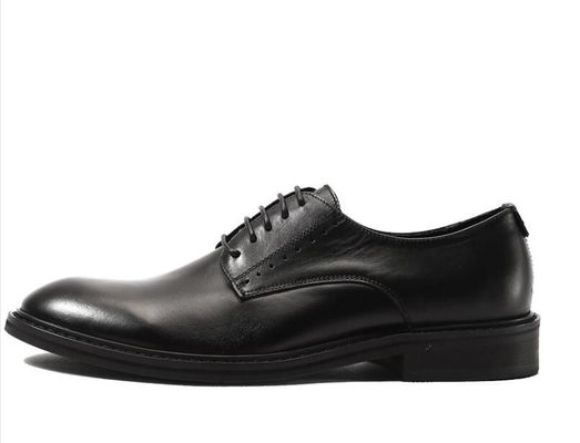 Fashion Embossing Mens Leather Dress Shoes Brown Round Toe Standard Dancing Shoes