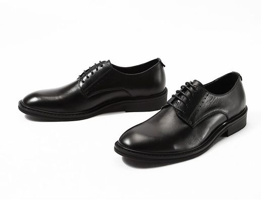 Fashion Embossing Mens Leather Dress Shoes Brown Round Toe Standard Dancing Shoes