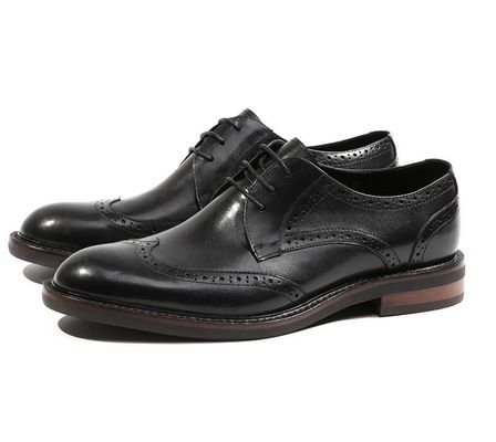 Modello nero crocodilo abito in pelle maschile scarpe marrone / nero maschile scarpe Oxford