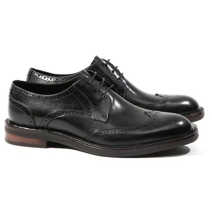 Modello nero crocodilo abito in pelle maschile scarpe marrone / nero maschile scarpe Oxford