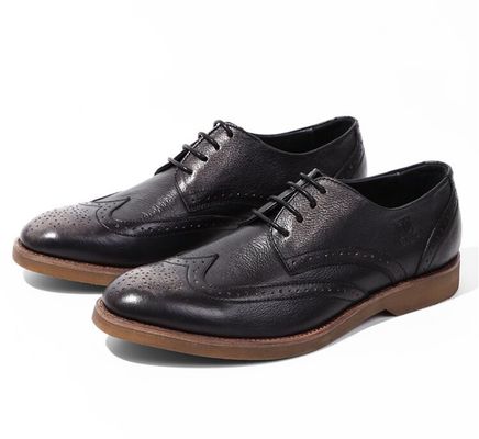 Confortevoli scarpe da uomo in pelle, calzature da sole morbide per adulti.