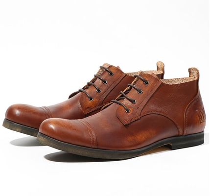 OEM Uomo Casual Lace Up Scarpe Confortevoli Calzature da guida piatte traspiranti