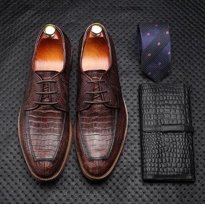 Scarpe da uomo in pelle, con doppia fibbia, scarpe da monaco.