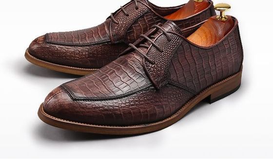 Scarpe da uomo in pelle, con doppia fibbia, scarpe da monaco.