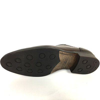 2018 Calzature Fabbrica Cina Calzature in cuoio 100% artigianali Stile italiano Calzature da uomo