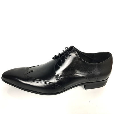 2018 Ultimo stile di pelle di qualità marchio di lusso uomo laceup abito formale scarpe 2018 fabbrica caldo stile moda uomo pelle