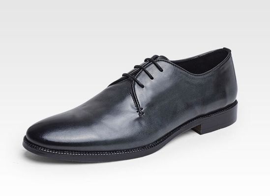 Calzature in pelle da uomo Goodyear Custom Handmade Oxford con quattro colori