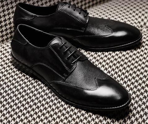 Calzature da uomo in cuoio, calzature da uomo personalizzate.