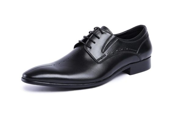 Brand Wingtip Oxford Luxury Mens Leather Dress Shoes, Scarpe in cuoio originale intagliate