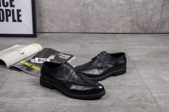 Sciarpe nera a punta rotonda Uomo abito formale Scarpe Primavera / Autunno Confortevole