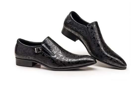 Scarpe da uomo in pelle di Python, scarpe da uomo in pelle di serpente esotiche, scarpe da uomo classiche in incisione.