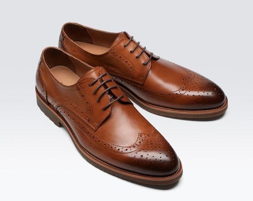 Classic Style Derby Nero Abbigliamento Scarpe, Uomini Retro Abbigliamento Scarpe Oxford