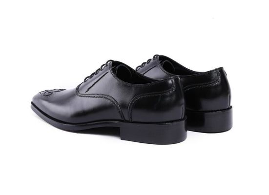 Scarpe da uomo in pelle, scarpe Goodyear realizzate a mano.