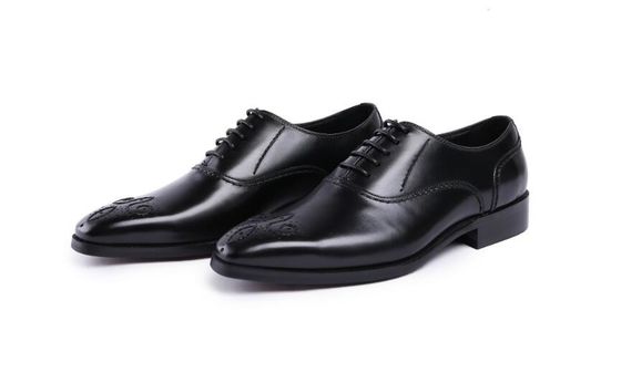 Scarpe da uomo in pelle, scarpe Goodyear realizzate a mano.