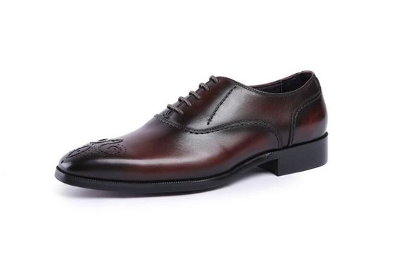 Scarpe da uomo in pelle, scarpe Goodyear realizzate a mano.