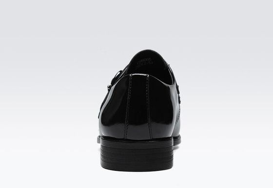Retro Brogue Uomini Scarpe da ufficio, Scarpe da ufficio nero Oxford