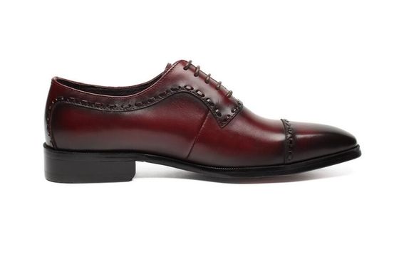 Pelli di cuoio abito da sposa da uomo calzature da sposa da uomo moda Goodyear suole Oxford
