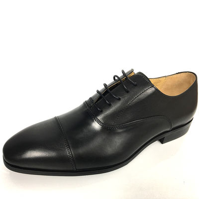 Calzature da uomo in cuoio nero / calzature da uomo business casual