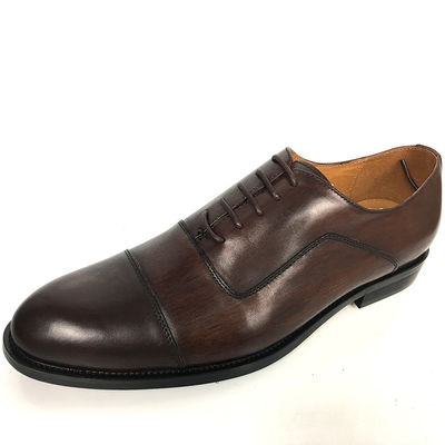 Piede appuntito di pelle vera uomo abito di pelle scarpe adatta festa di nozze di lavoro