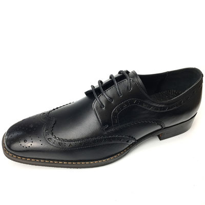 Calzature da uomo in pelle casual / Calzature da uomo nero Oxford Moda stile italiano