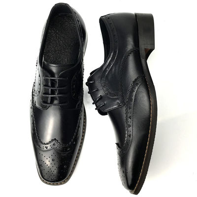 Calzature da uomo in pelle casual / Calzature da uomo nero Oxford Moda stile italiano