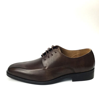 Colore marrone Uomo Pelle Calzature casual Tacchi bassi Scarpe Altezza Affari di affari Stile