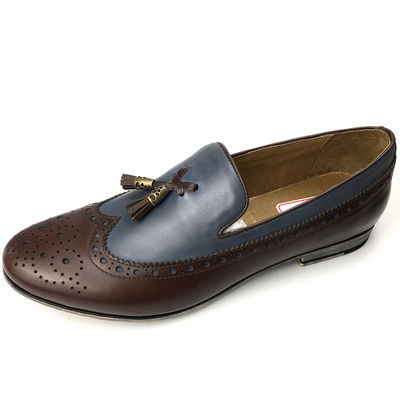 Calzature da uomo Moccasins in pelle / calzature da uomo Casual Loafers in pelle originale